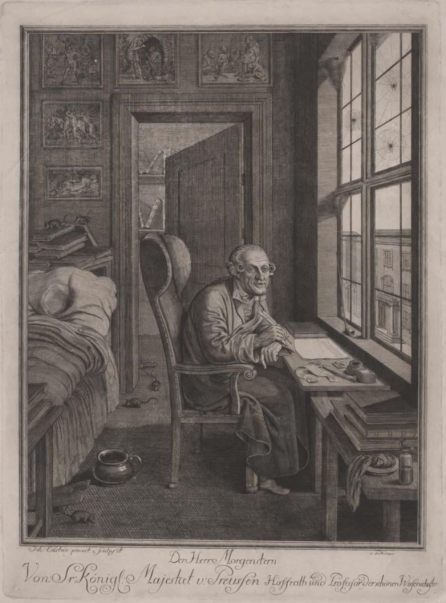 Porträt des J. Sal. Morgenstern