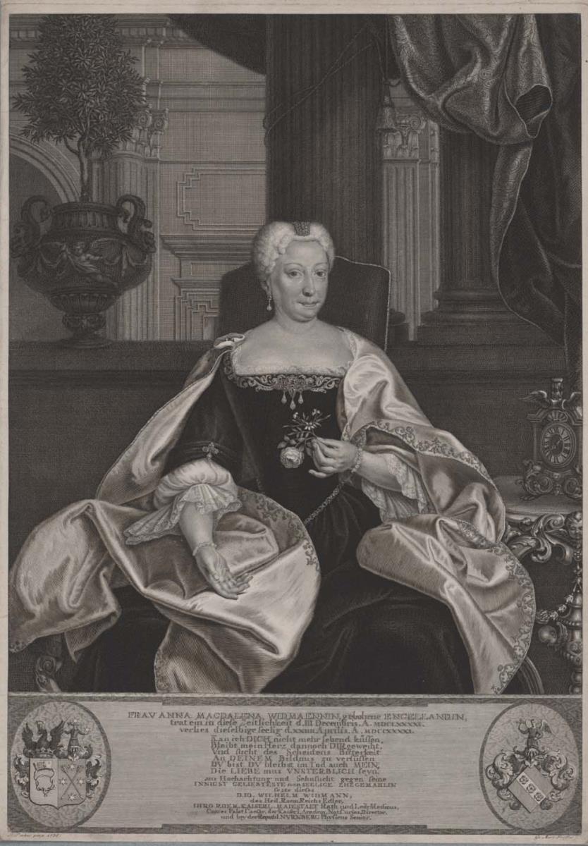 Porträt der Anna Magdalena Widmann