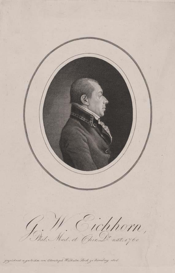 Porträt des Georg Wolfgang Eichhorn