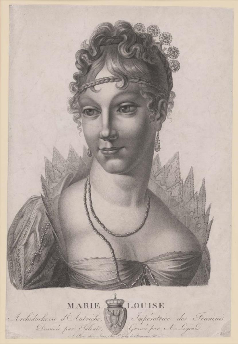Porträt der Marie-Louise von Österreich, Kaiserin der Franzosen