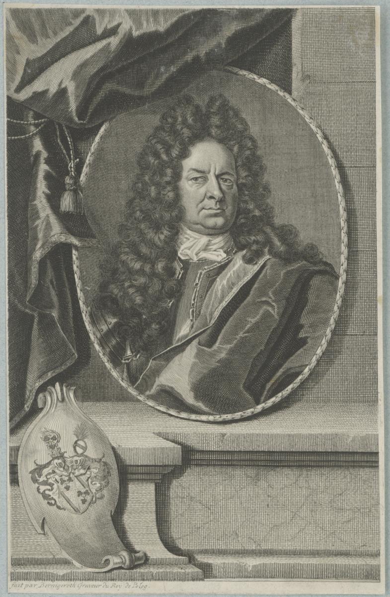 Porträt des Hans Carl von Carlowitz