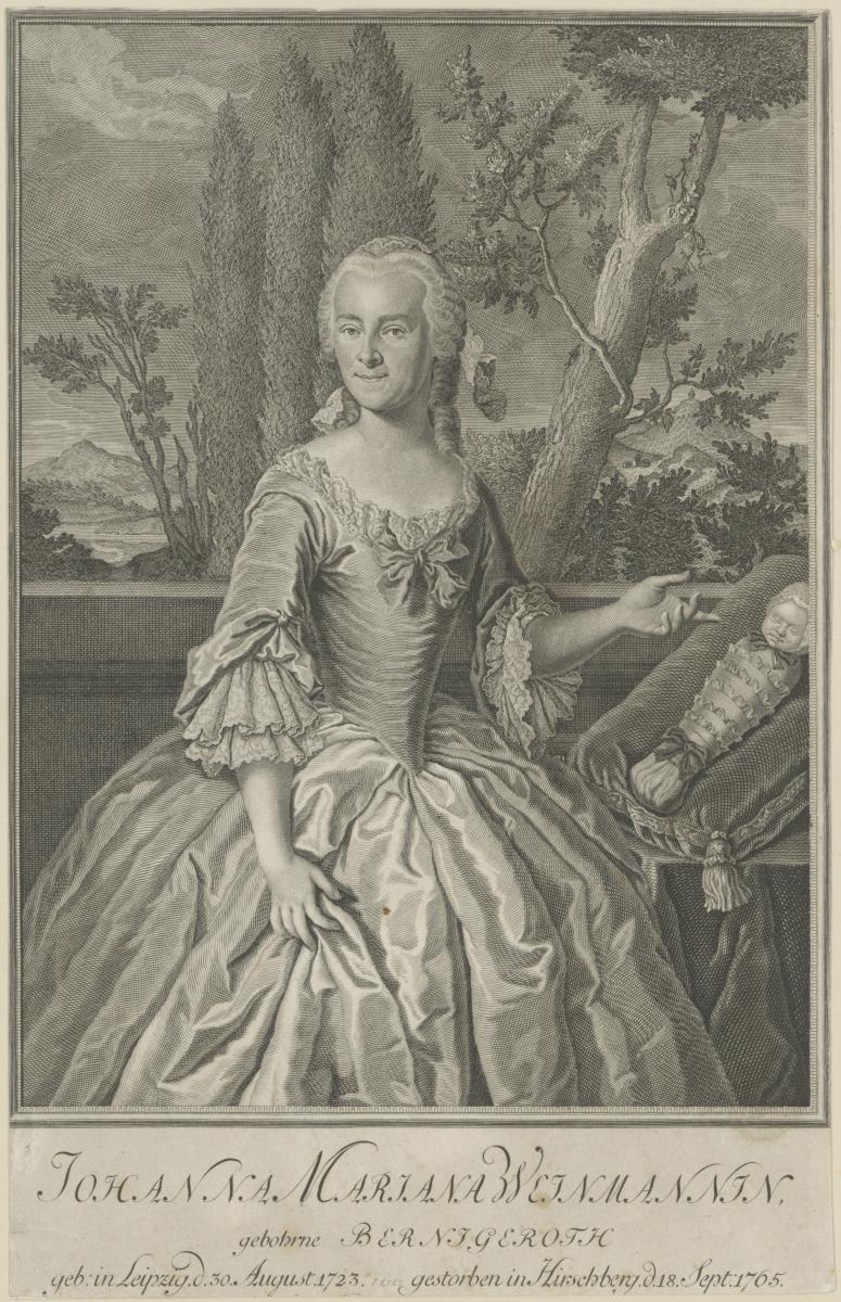 Porträt der Johanna Maria Weinmann