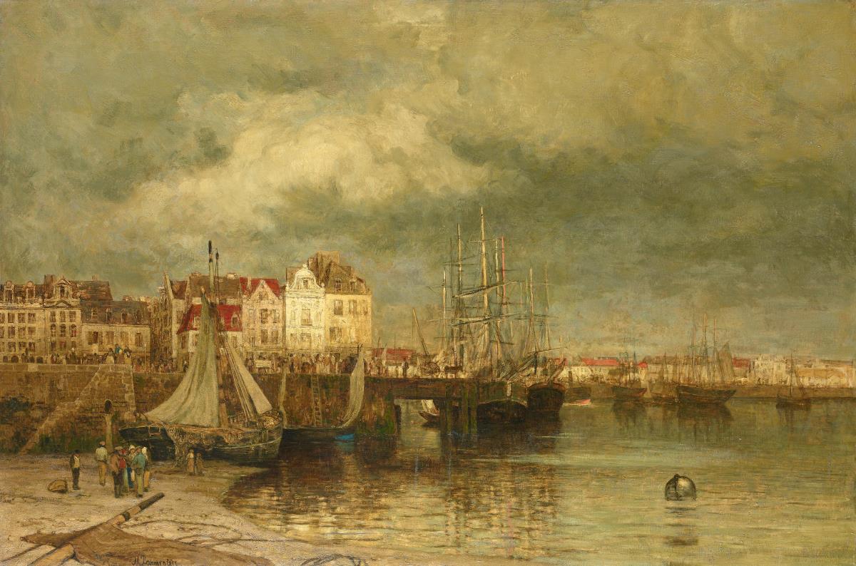 Der Hafen von Dieppe