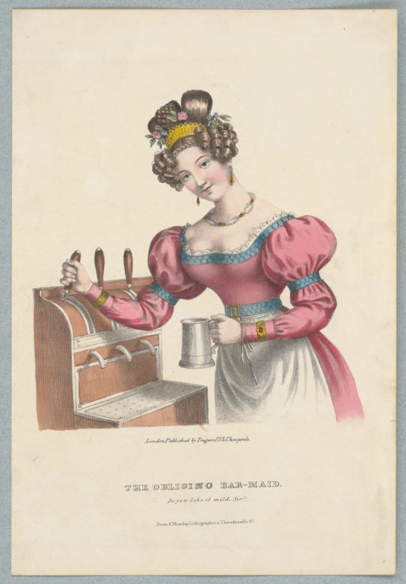The obliging Bar-Maid