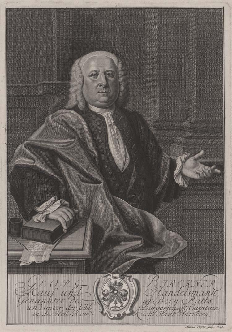 Porträt des Georg Birckner