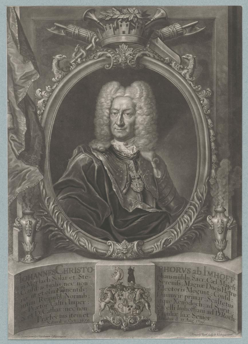 Porträt des Johann Christoph von Imhoff