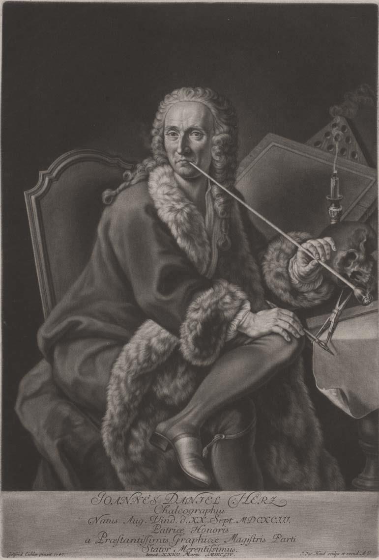 Porträt des Johann Daniel Herz
