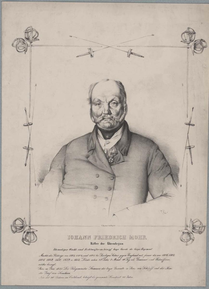 Porträt des Johann Friedrich Mohr