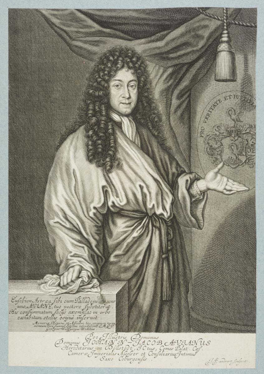 Porträt des Johann Jacob Avian