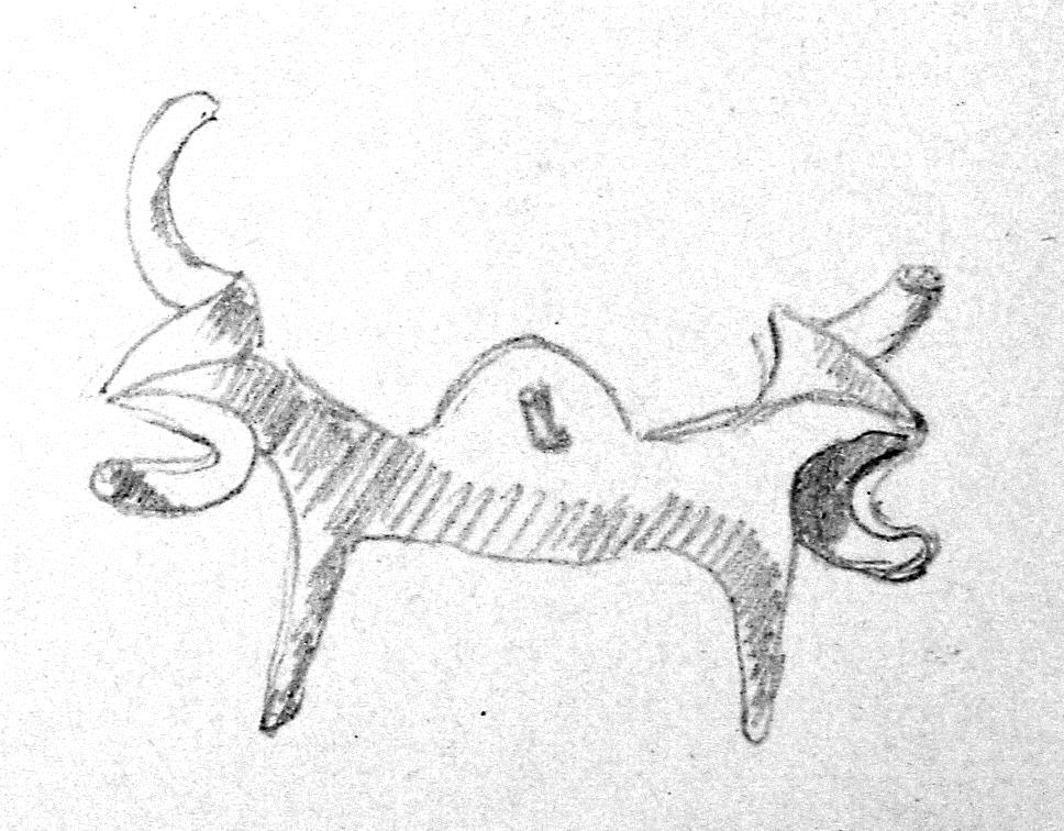 Vier z.T. phantastisch gebildete Figuren