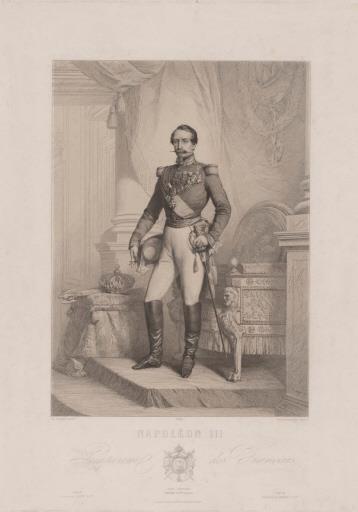 Porträt Napoléon III., Kaiser der Franzosen