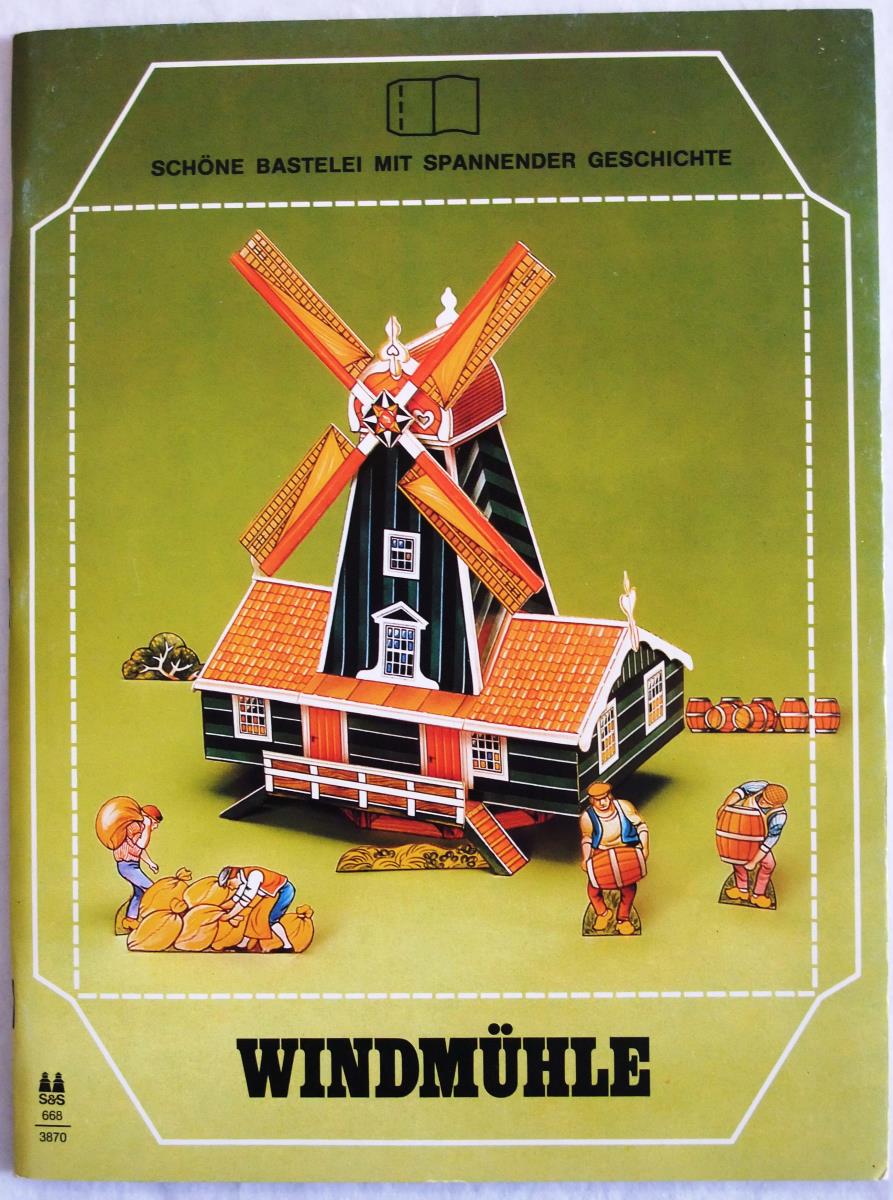 Windmühle (Schöne Bastelei mit spannender Geschichte)