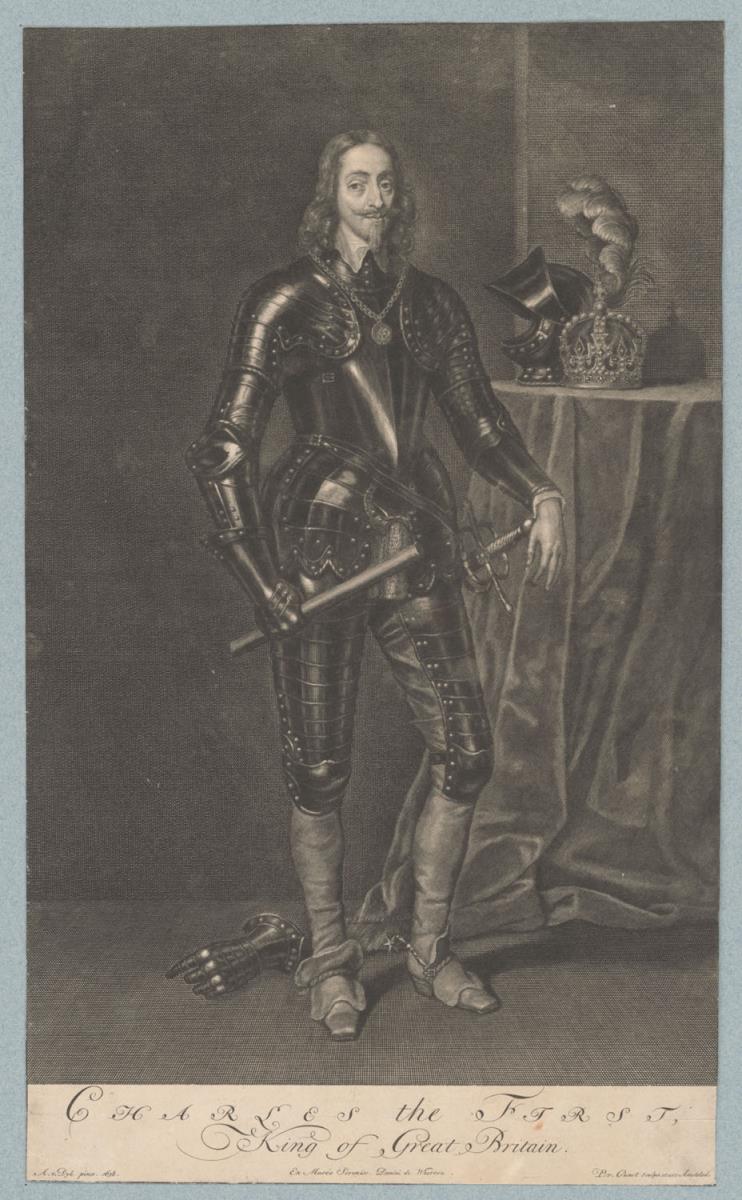 Porträt des Karl I., König von England (1638)