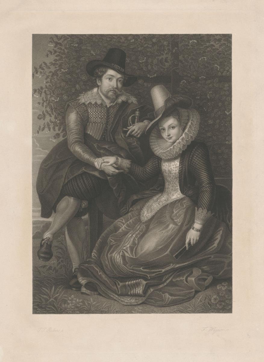 Porträt des Peter Paul Rubens und seiner zweiten Frau