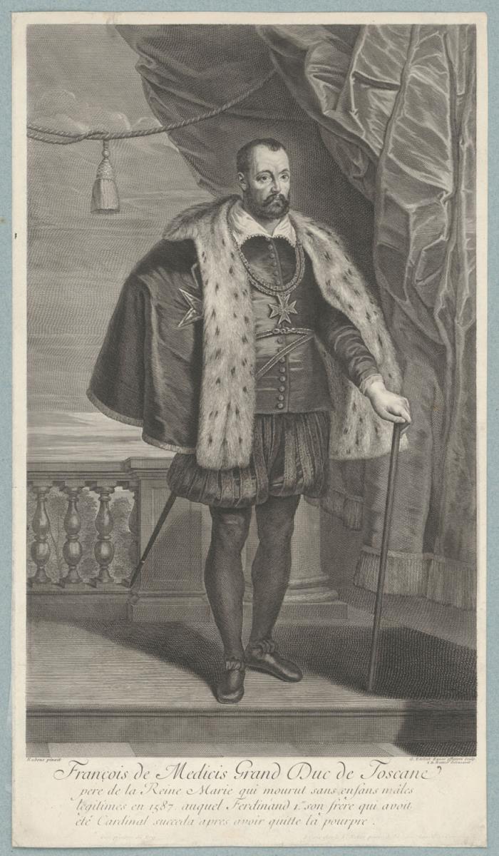 Porträt des Francesco de Medici, Großherzog der Toskana (ca. 1621 - 1625)