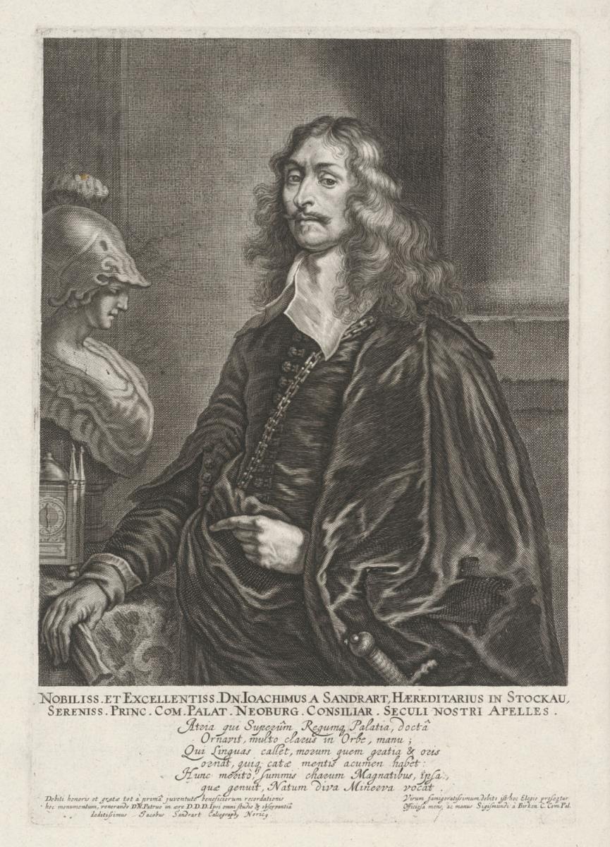 Porträt des Joachim von Sandrart