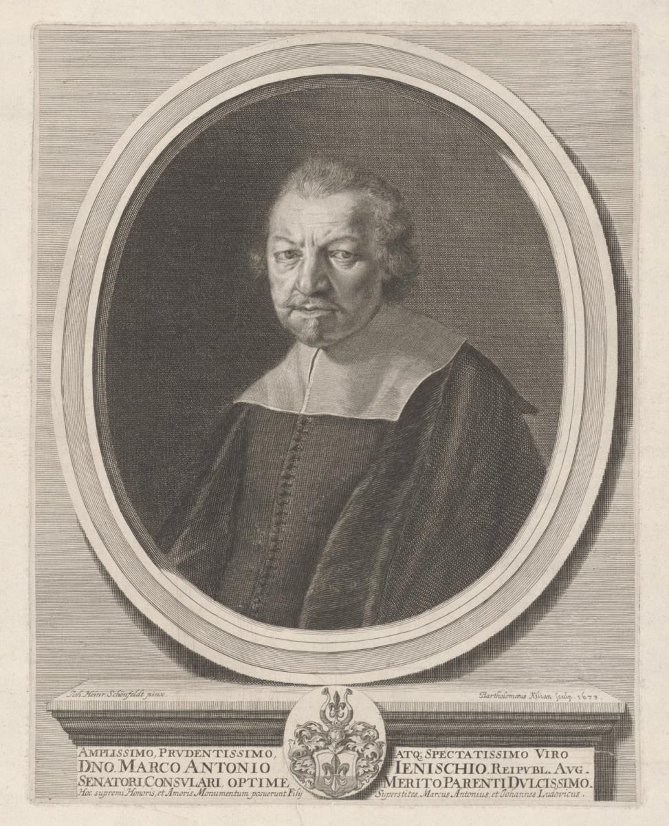 Porträt des Marcus Antonius Jenisch