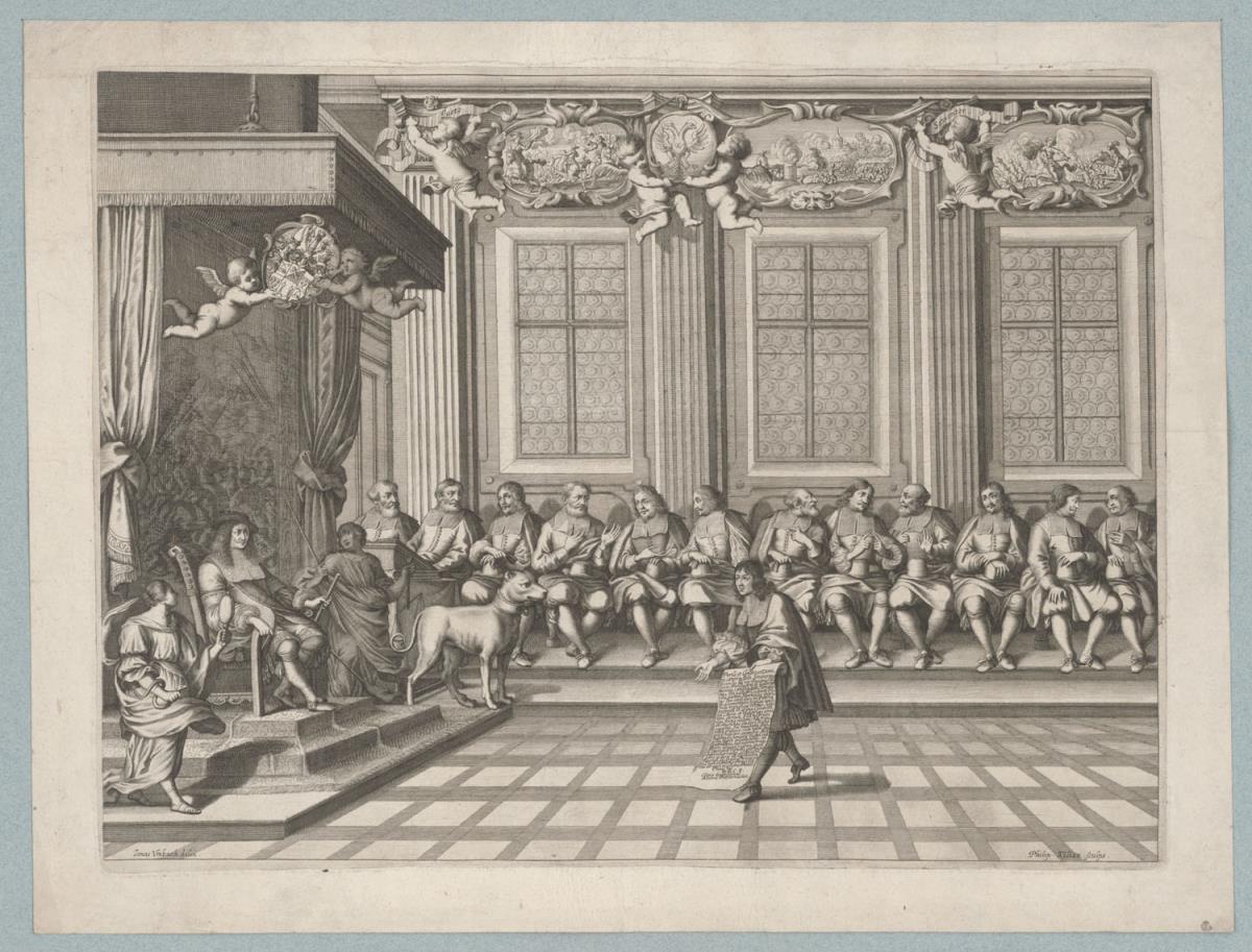 Porträt des Studenten Adam Finsternacher