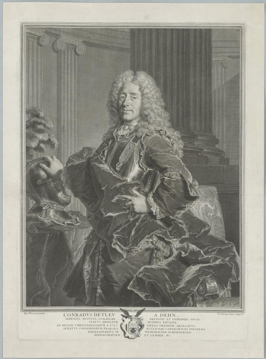 Porträt des Conrad Detlev von Dehn