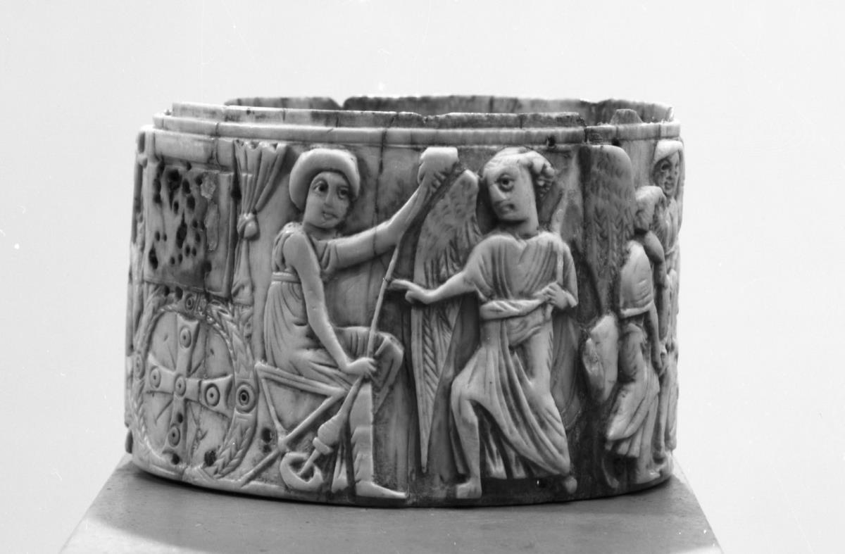 Dose (Pyxis) mit Marienszenen