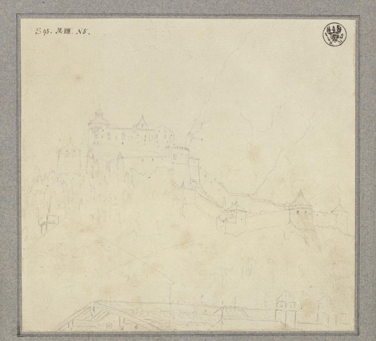 Die Burg Hohenwerfen bei Salzburg