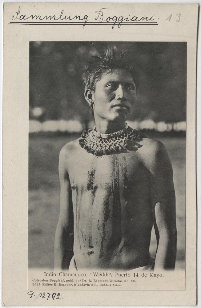 Indio Chamacoco, "Wèddi", Puerto 14 de Mayo
