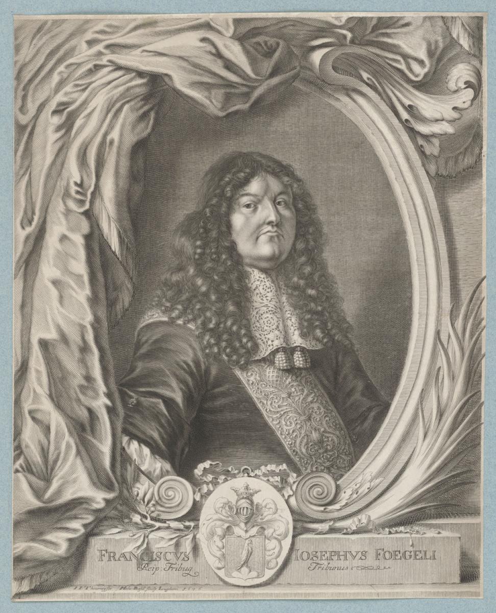 Porträt des Franz Joseph Foegeli