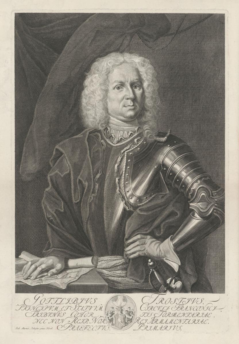 Porträt des Gottlieb Trost
