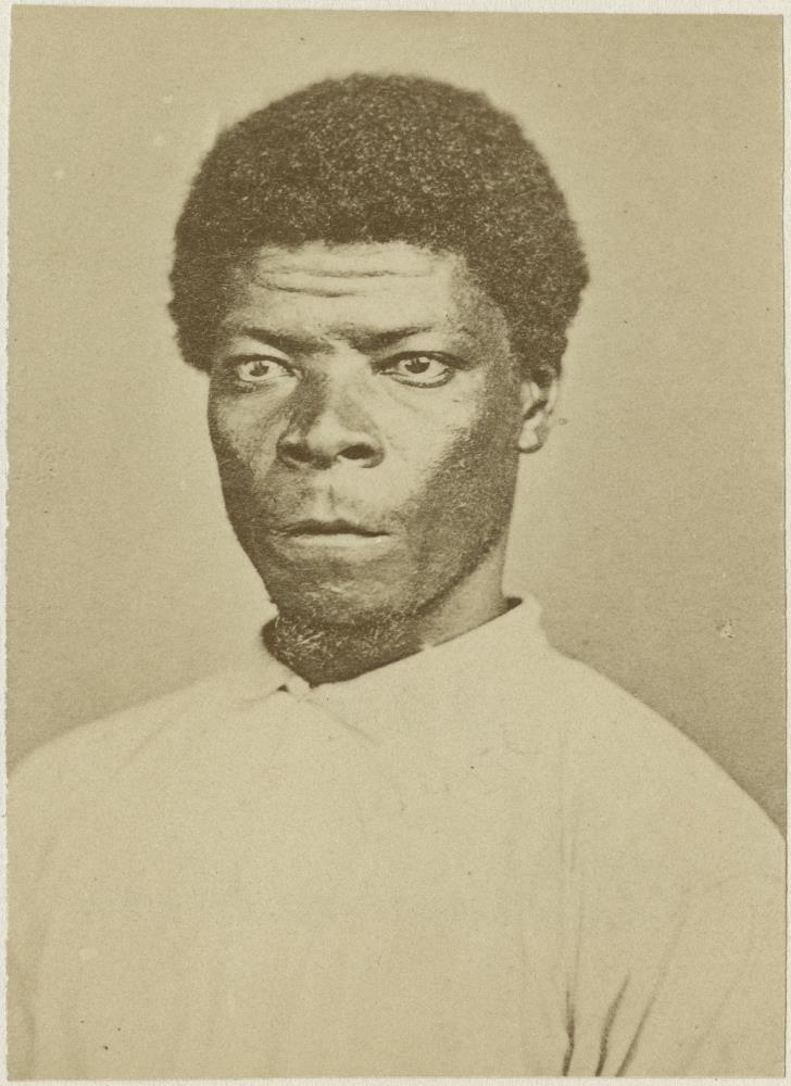 Porträt eines Afrobrasilianers (Sklave)