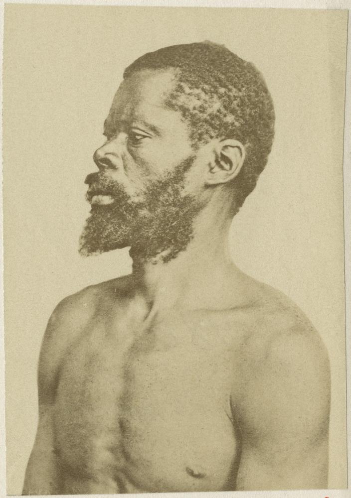 Porträt eines Afrobrasilianers (Sklave)