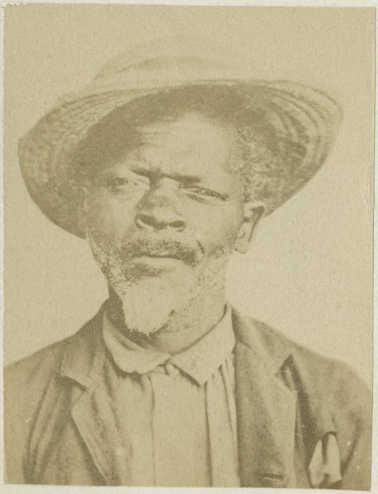 Porträt eines Afrobrasilianers (Sklave)