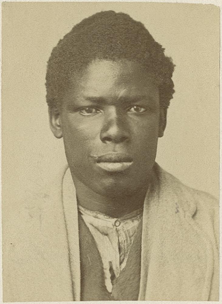 Porträt eines Afrobrasilianers (Sklave)