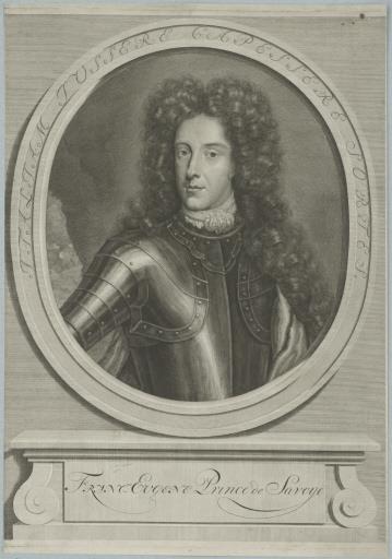 Porträt des Franz Eugen, Prinz von Savoyen-Carignan