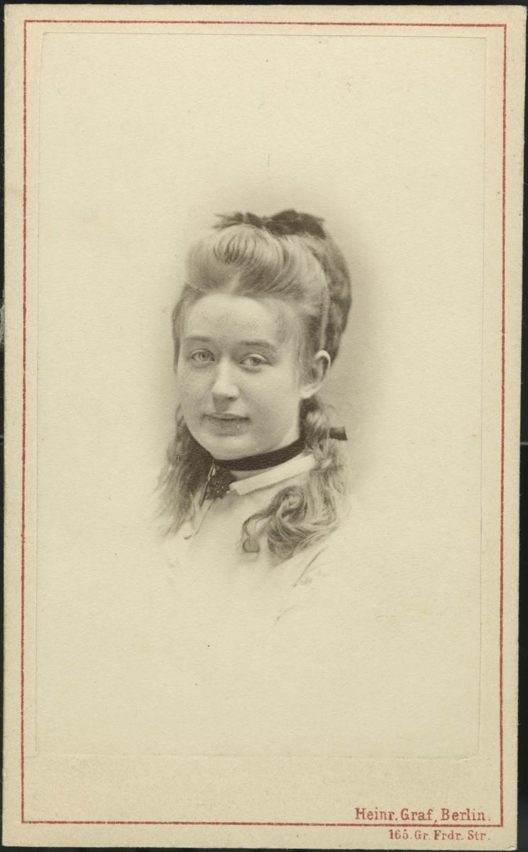 Porträt der Pauline Lucca (?)