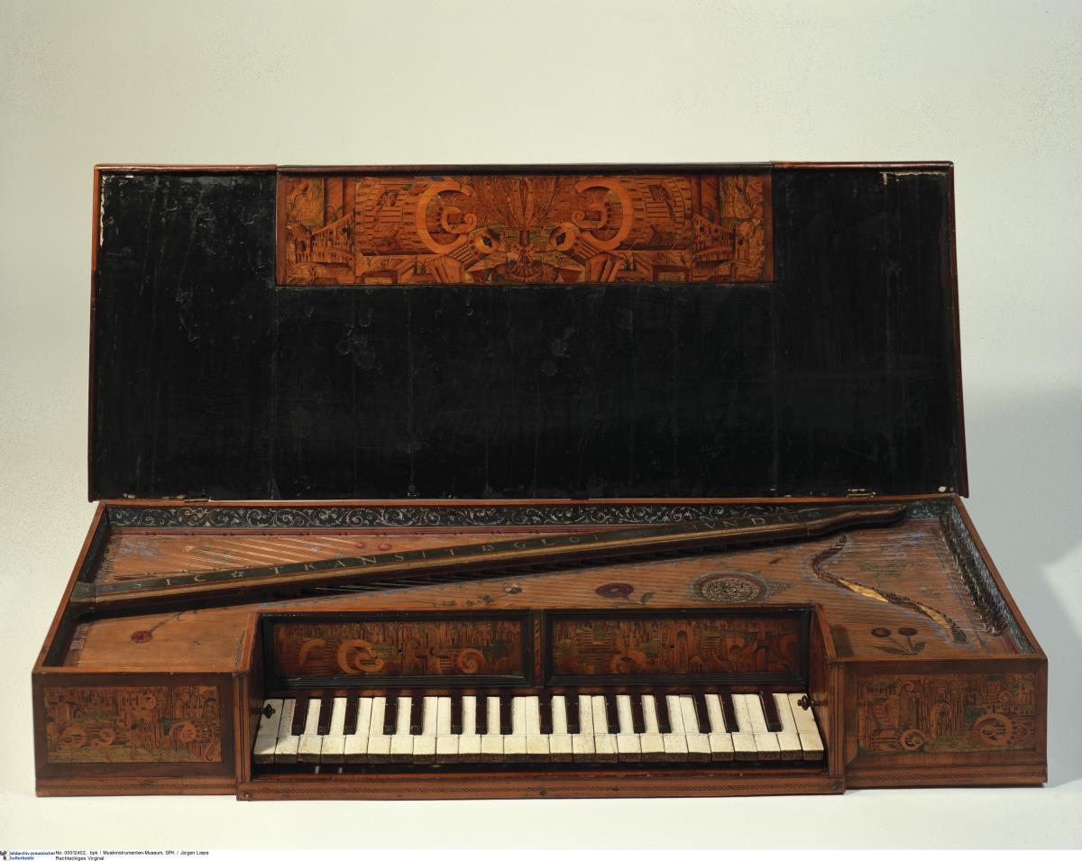 Rechteckiges Virginal
