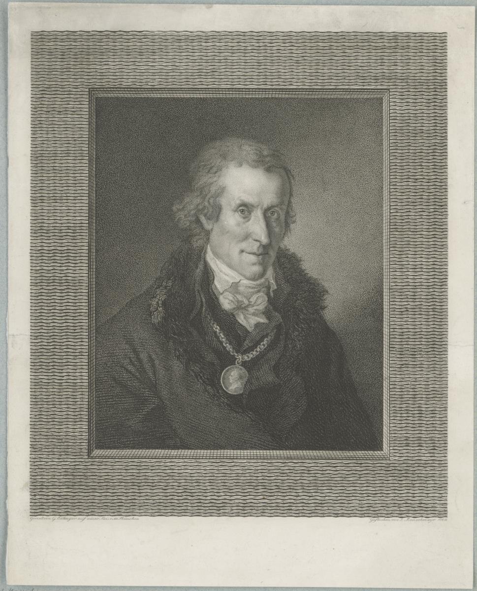 Porträt des Adam Gottlieb Schneider