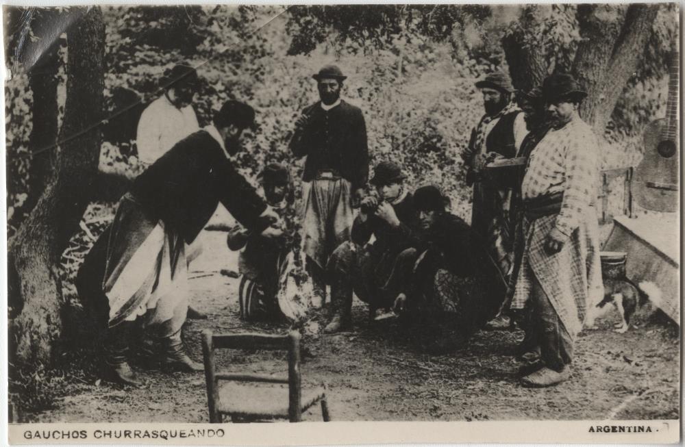 Gauchos Churrasqueando