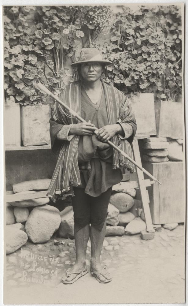 Indianer aus der Gegend von Potosí