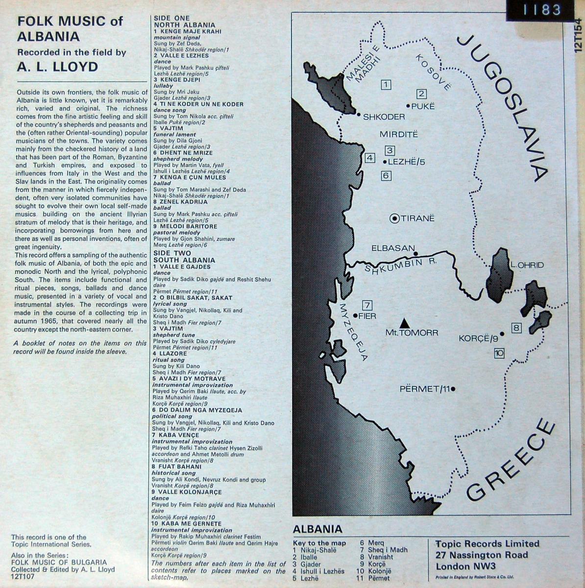 Folk Music of Albania