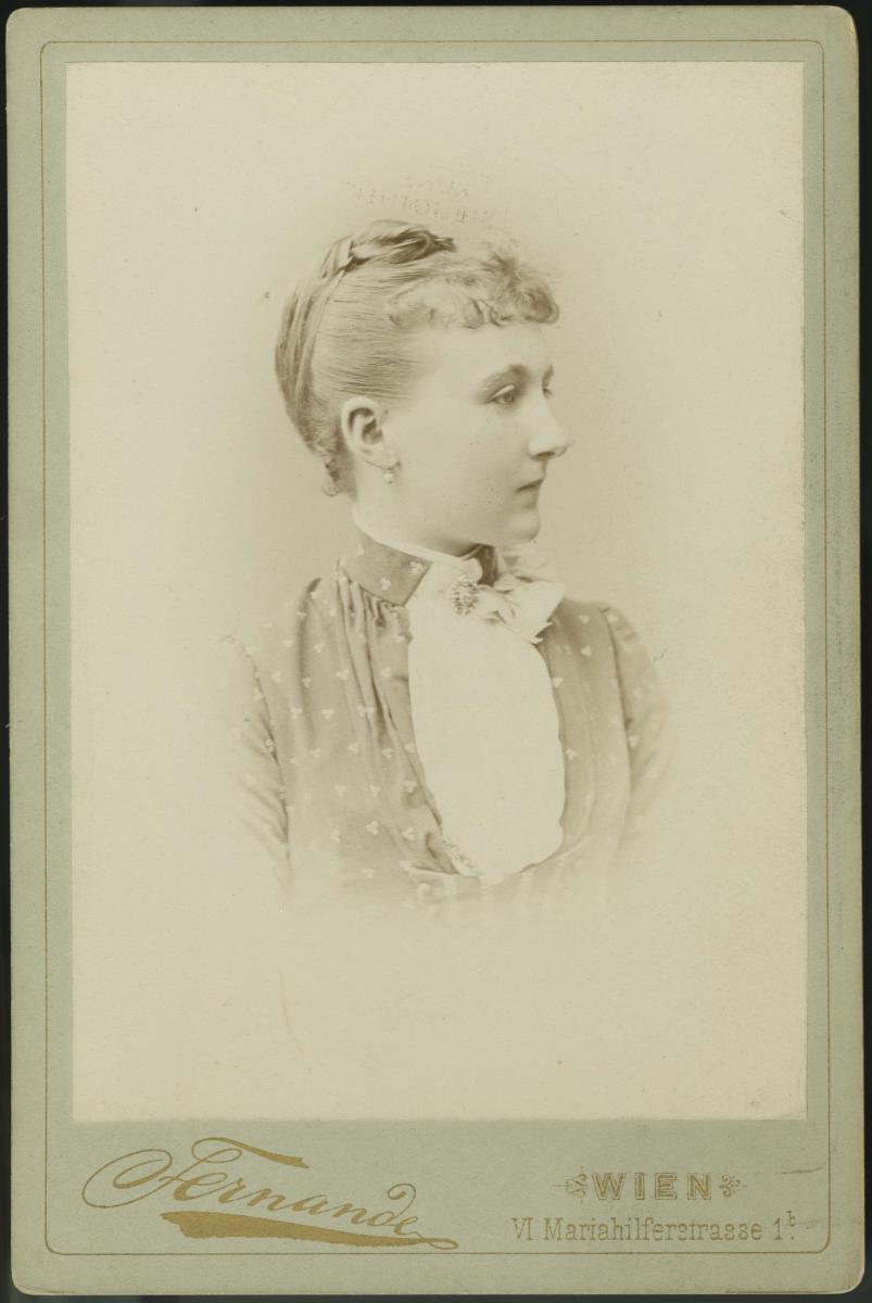 Porträt der Alexandra von Anhalt, spätere Prinzessin von Schwarzburg