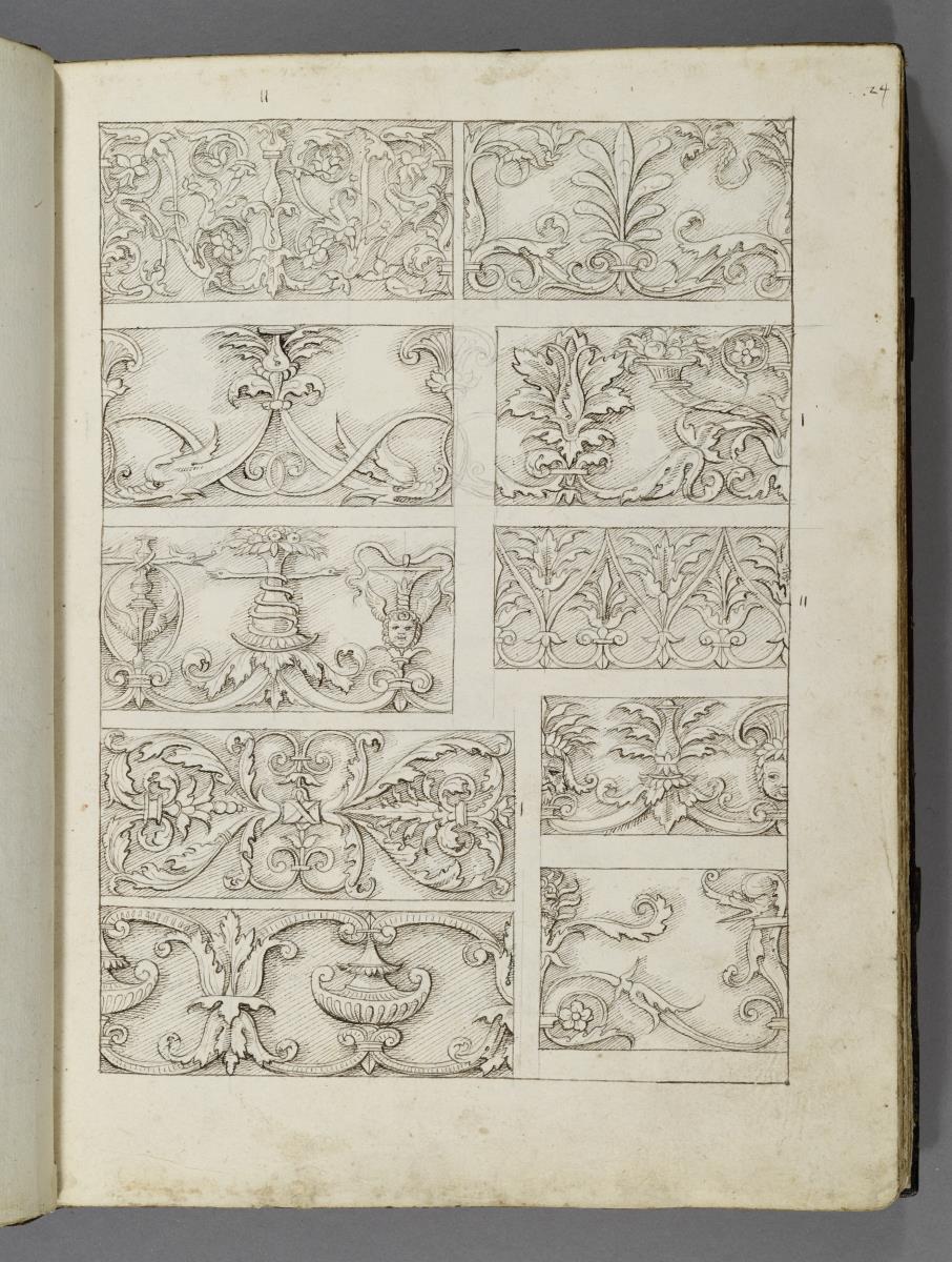 Codex Mantegna, zehn Frisdekore