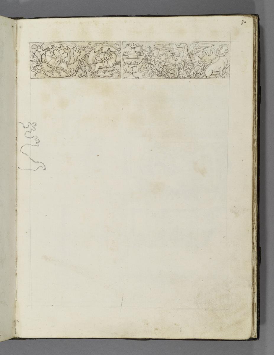 Codex Mantegna, zwei Friesdekore