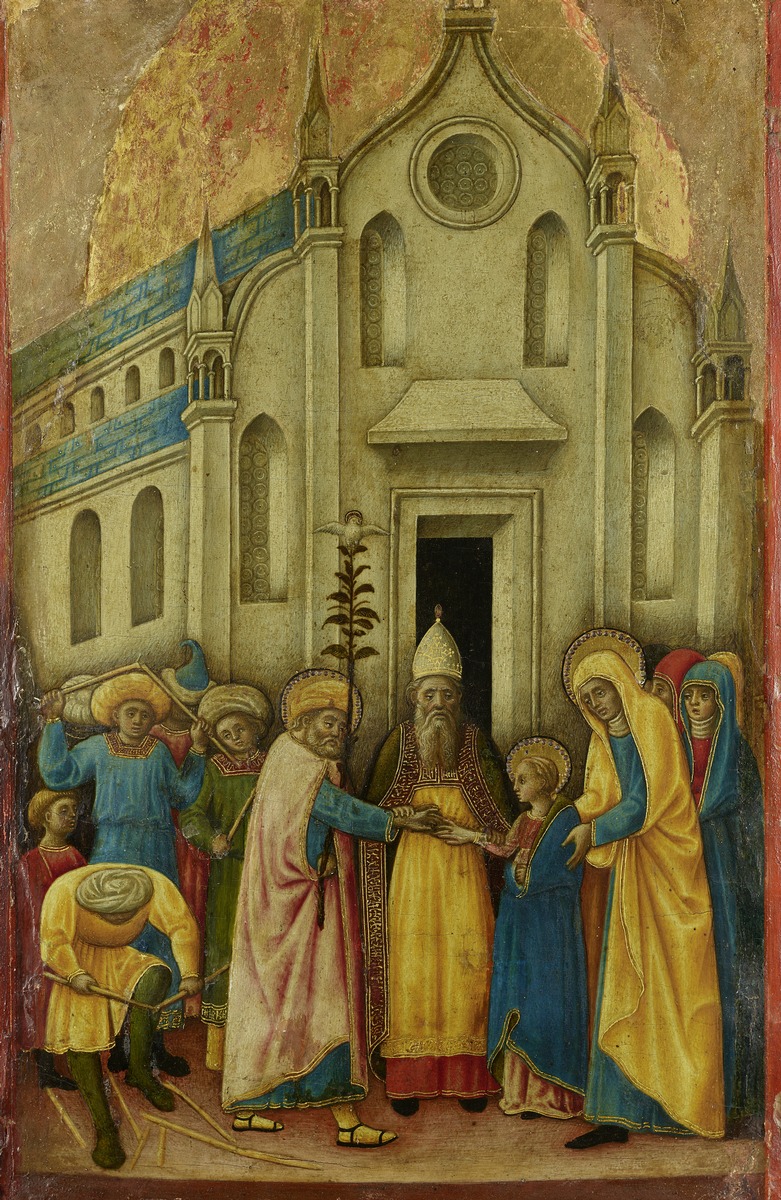 Sechs Szenen aus dem Leben Mariae (6 Tafeln)