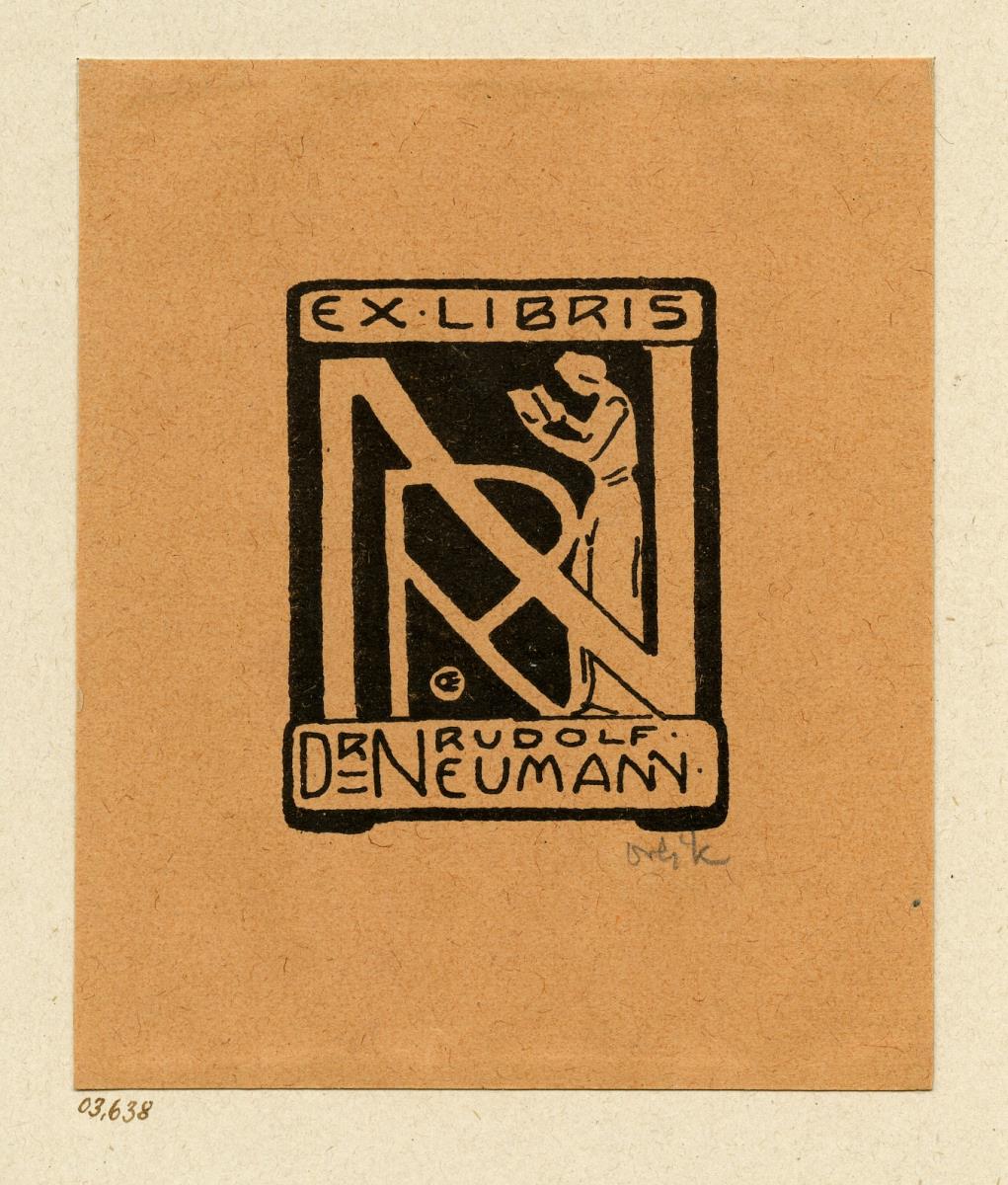 Exlibris Dr. Rudolf Neumann