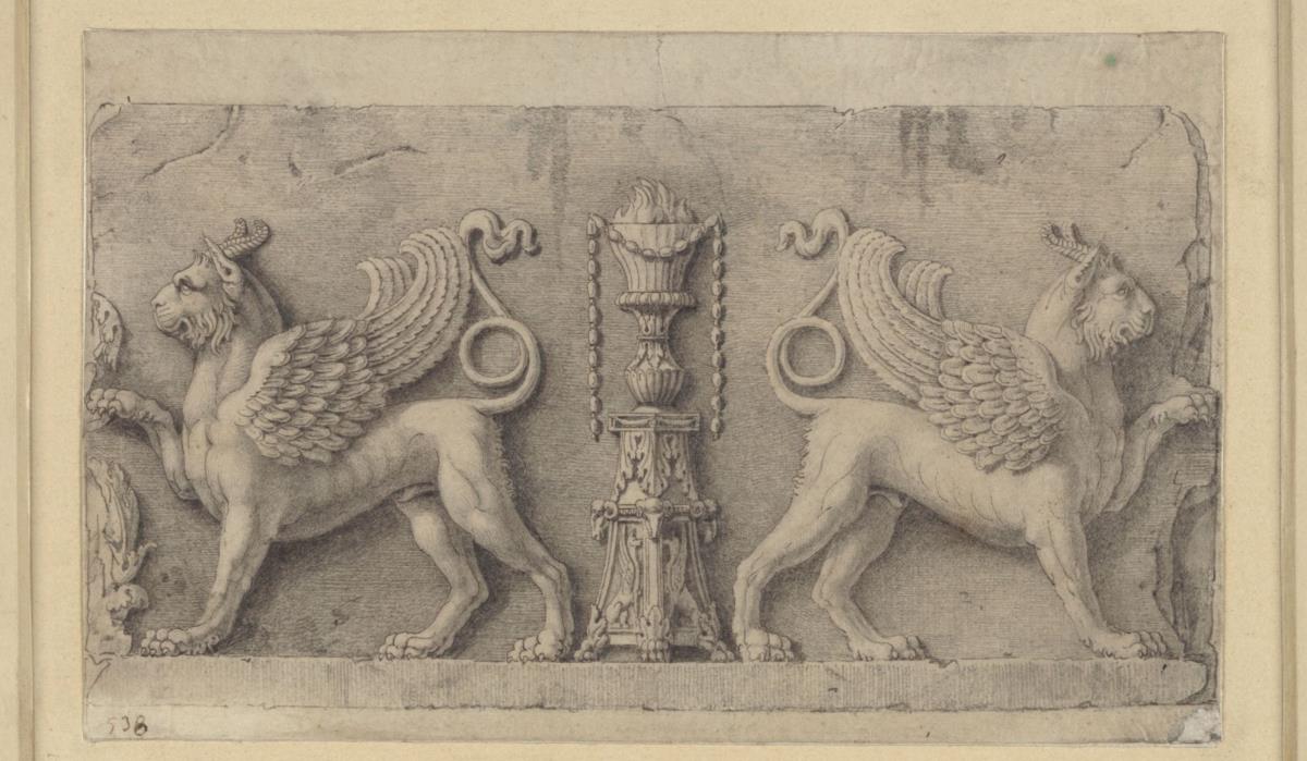 Relief aus der Villa Hadriana bei Tivoli