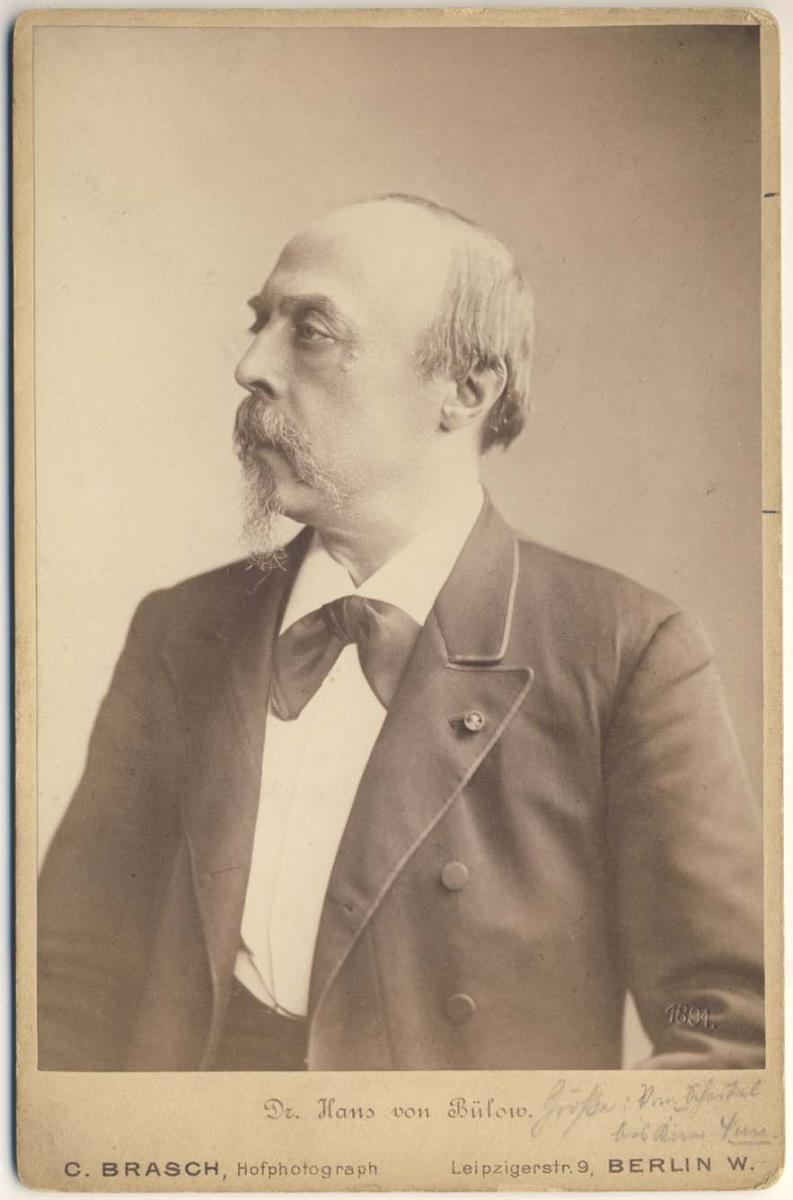 Porträt des Hans von Bülow