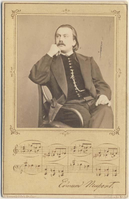 Porträt des Edmund Neupert