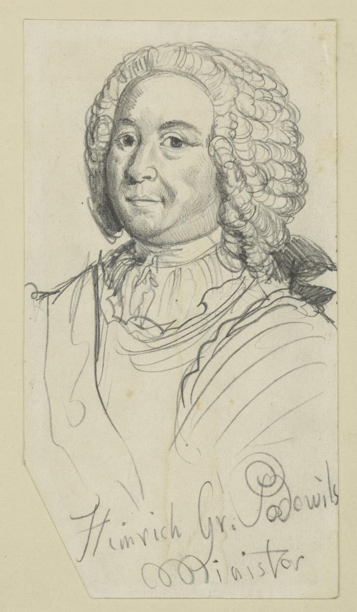 Heinrich Graf Podewils. Minister