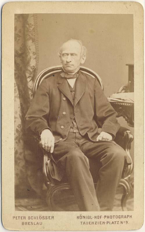 Porträt des Moritz Brosig