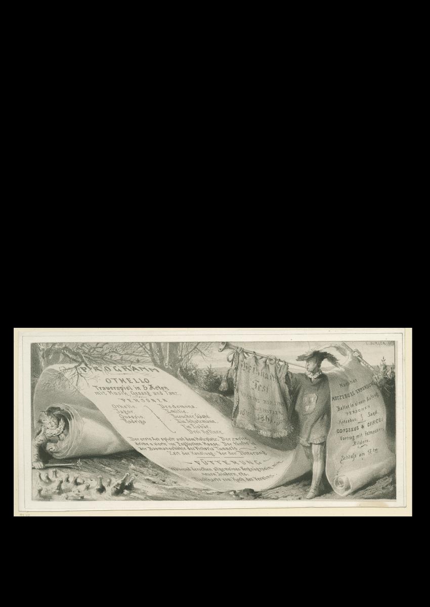 Weihnachtsfest des vereins Berliner Künstler am 16. Januar 1861